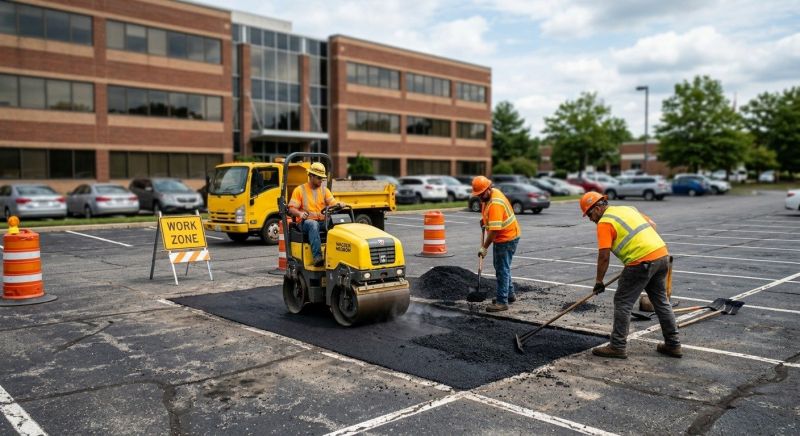 Commercial Pavement Repair in Little Rock, AR