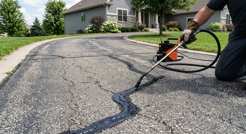 Road Crack Repair in Los Angeles, CA